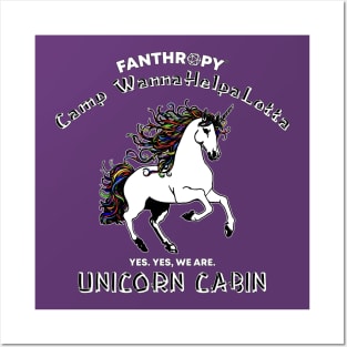 Unicorn Cabin (all products) Posters and Art